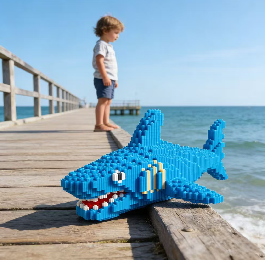 Shark Shaped Micro Particle Bu - Art Craft Bar บทวิจารณ์และราคา