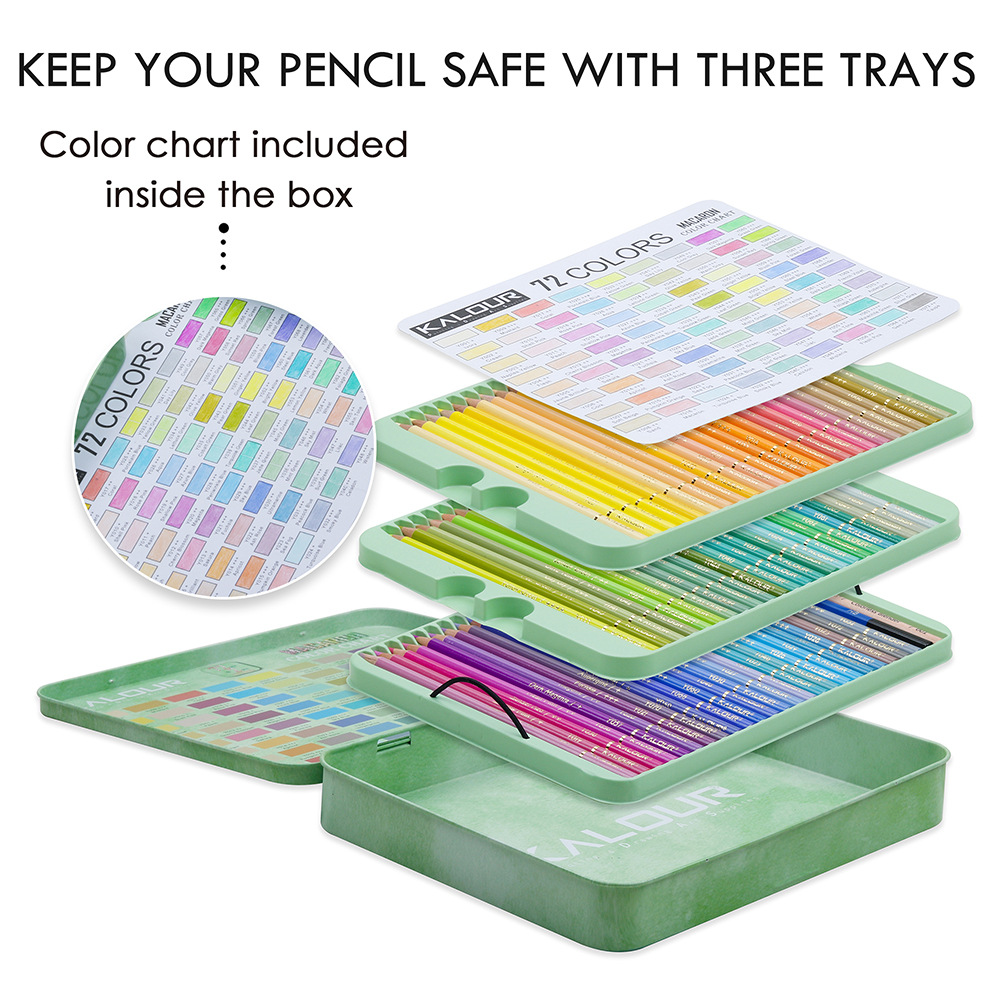72pcs Macarons Color Pencils P - Colored Pencil Professional บทวิจารณ์และราคา