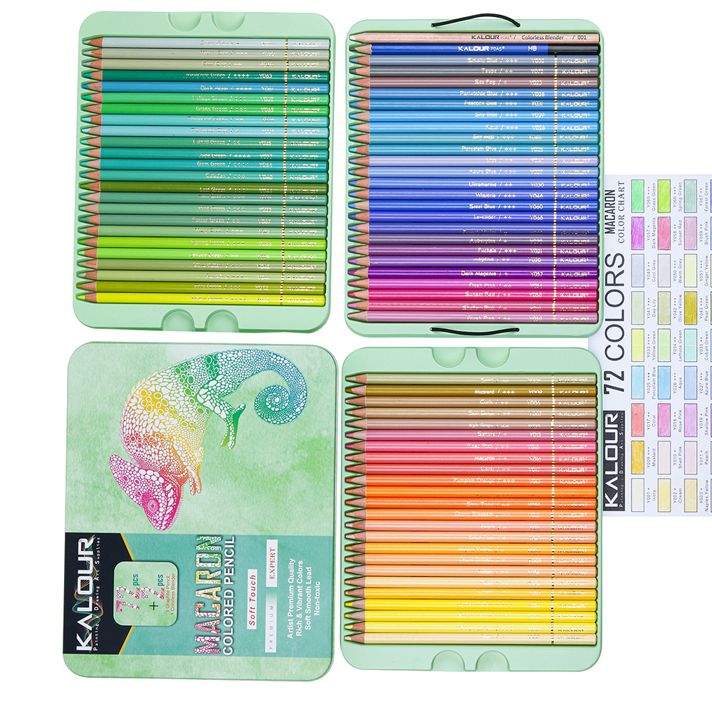 72pcs Macarons Color Pencils P - Colored Pencil Professional บทวิจารณ์และราคา