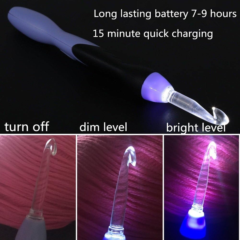 High-qualit  portable 9-In-1 L - Crochet Hook Set บทวิจารณ์และราคา