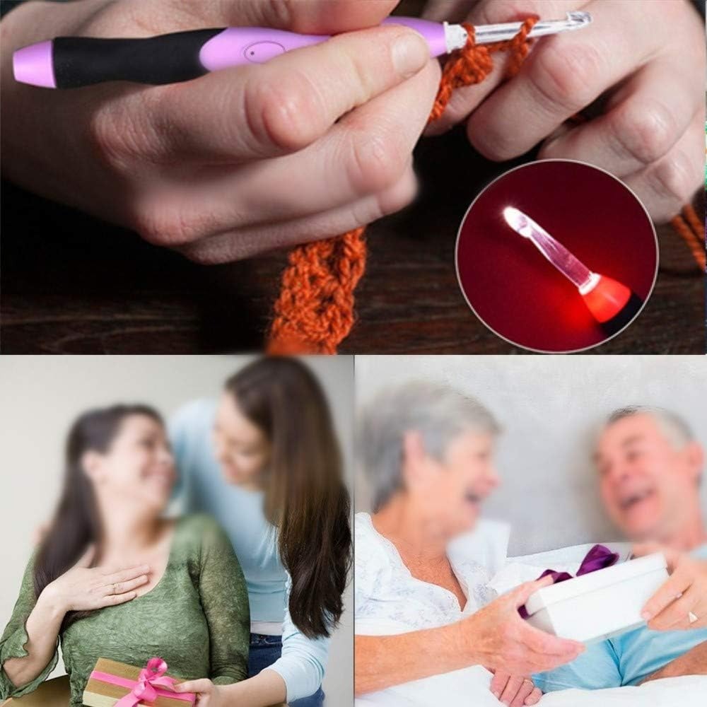 High-qualit  portable 9-In-1 L - Crochet Hook Set บทวิจารณ์และราคา