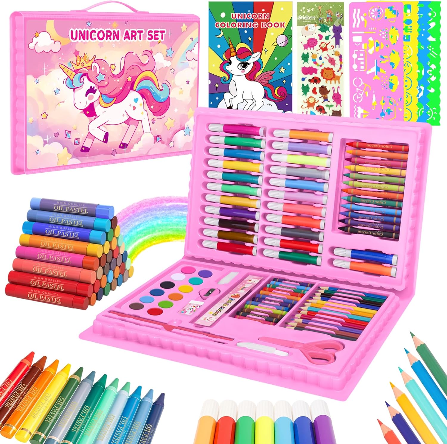 Coloring Book Set for Kids, Di - Watercolor Brush Pen บทวิจารณ์และราคา