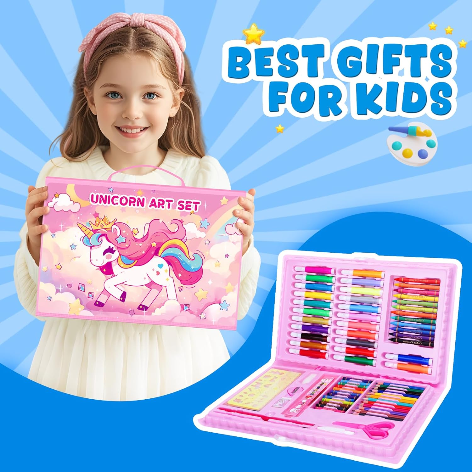 Coloring Book Set for Kids, Di - Watercolor Brush Pen บทวิจารณ์และราคา