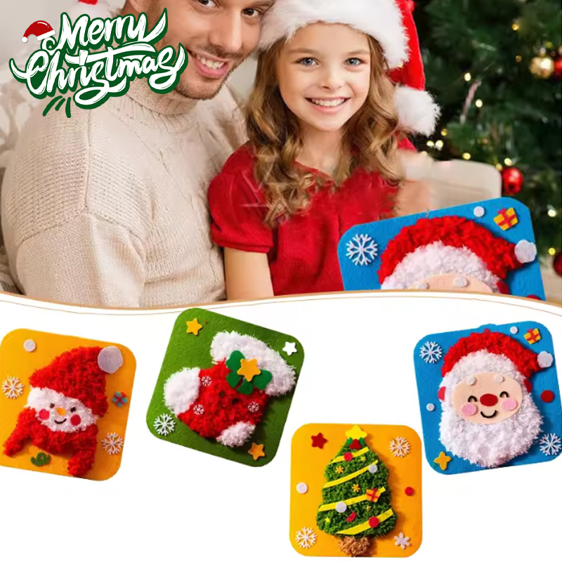 Preschool DIY Felt Art Set Edu - Art Craft Ideas For Kids บทวิจารณ์และราคา