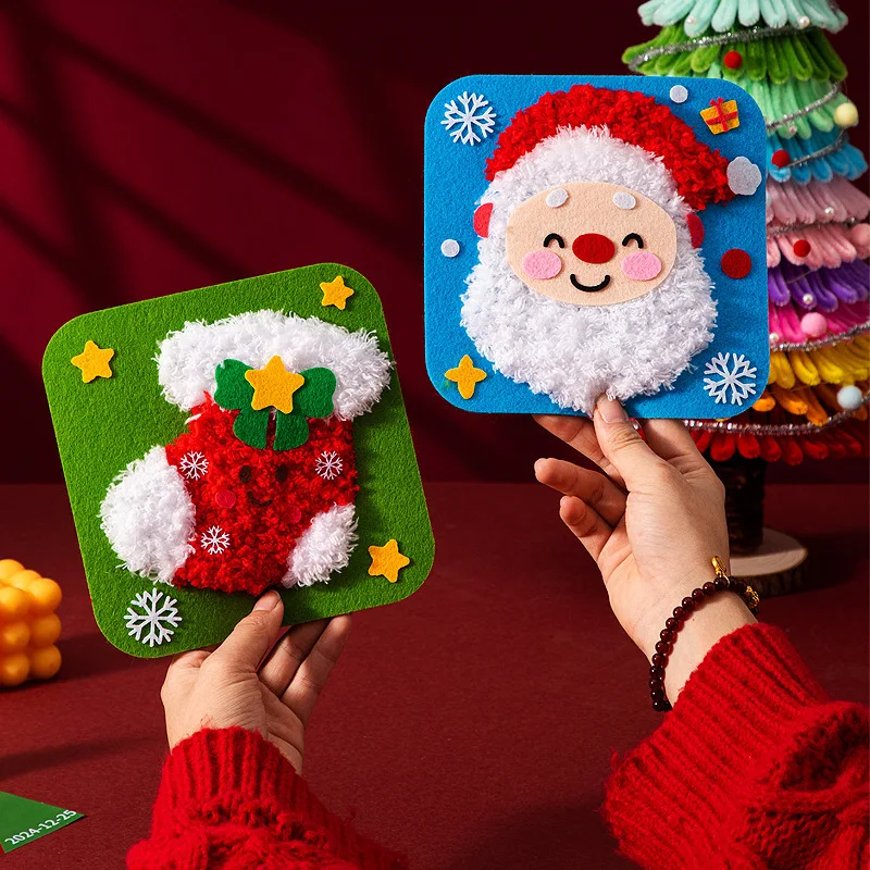 Preschool DIY Felt Art Set Edu - Art Craft Ideas For Kids บทวิจารณ์และราคา