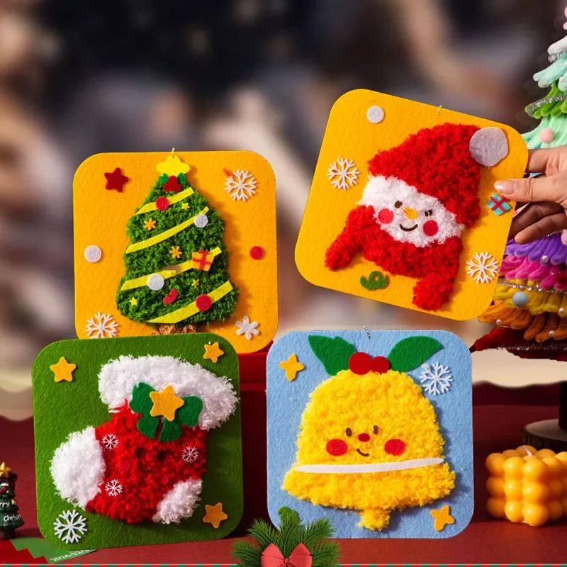 Preschool DIY Felt Art Set Edu - Art Craft Ideas For Kids บทวิจารณ์และราคา