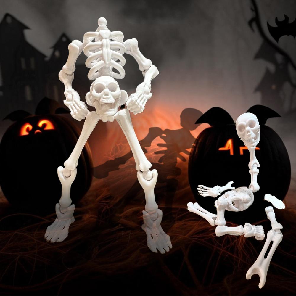 DIY Skeleton Figurines Plastic - Art Craft Activity บทวิจารณ์และราคา