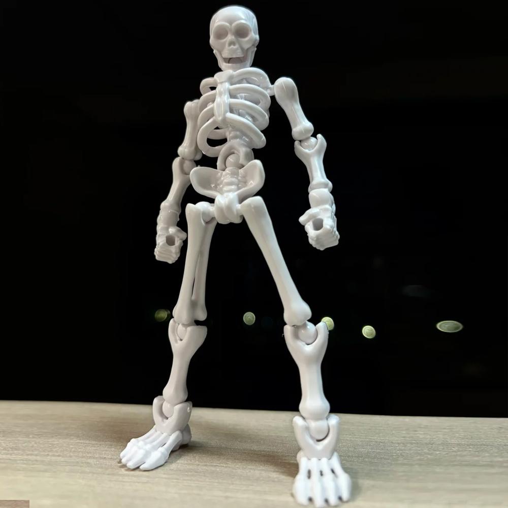 DIY Skeleton Figurines Plastic - Art Craft Activity บทวิจารณ์และราคา