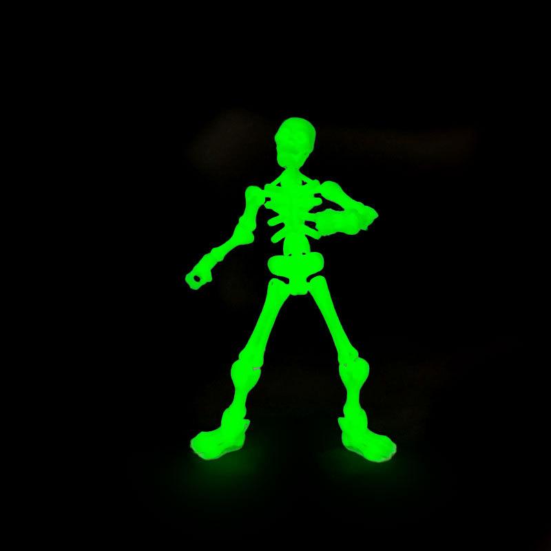 DIY Skeleton Figurines Plastic - Art Craft Activity บทวิจารณ์และราคา