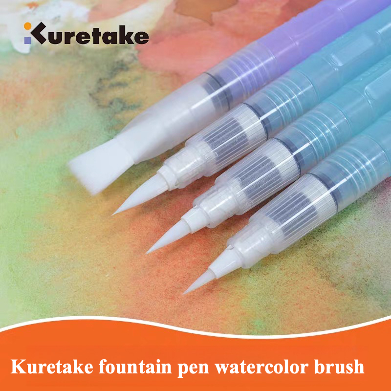Japanese Kuretake fountain pen - Watercolor Brush Pen บทวิจารณ์และราคา