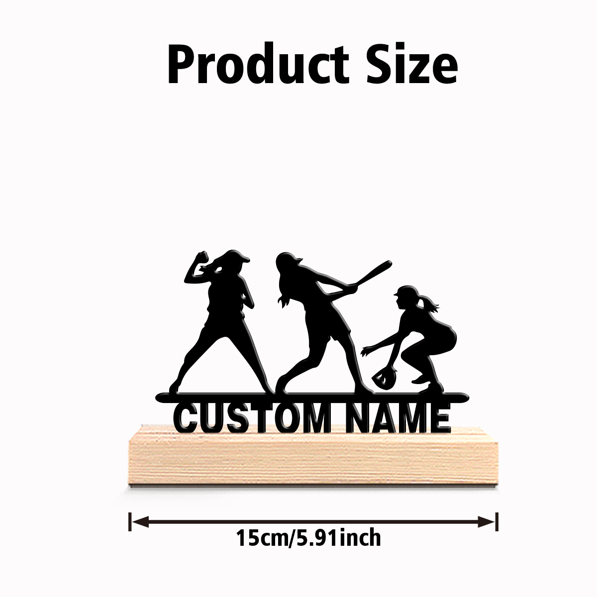 1pc Abstract baseball girl Cus - Art Y Craft บทวิจารณ์และราคา