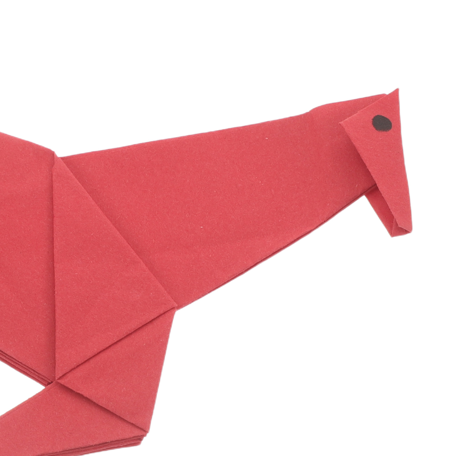 10Pcs Red Origami Horse Paper  - Art Craft Horse บทวิจารณ์และราคา