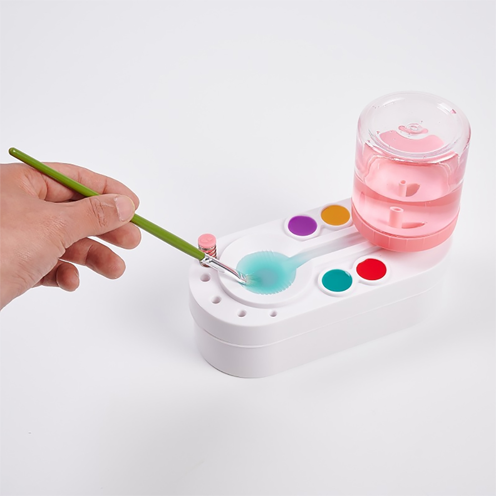 Paint Brush Cleaner With Drain - Watercolor Brush Pen บทวิจารณ์และราคา