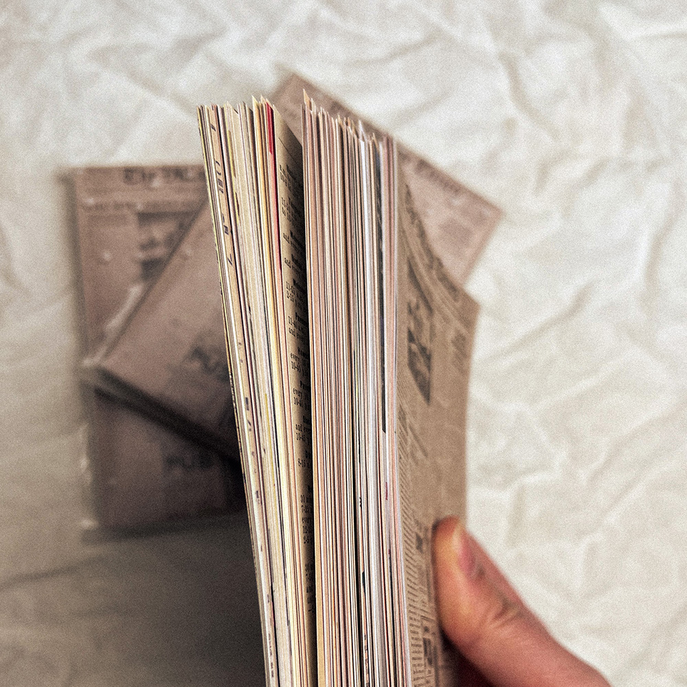 118Pcs Vintage Old Newspaper C - Art Craft Journals บทวิจารณ์และราคา