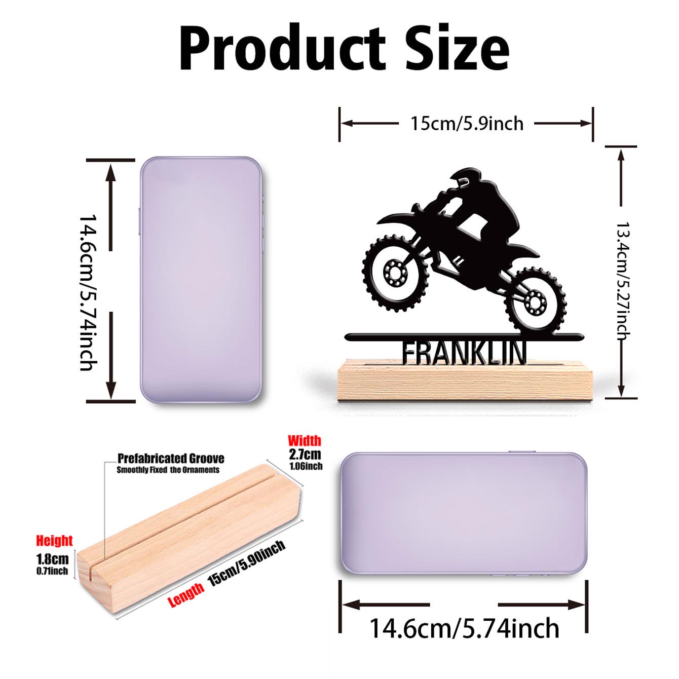 1pc Abstract Motorbike jumping - Art Y Craft บทวิจารณ์และราคา