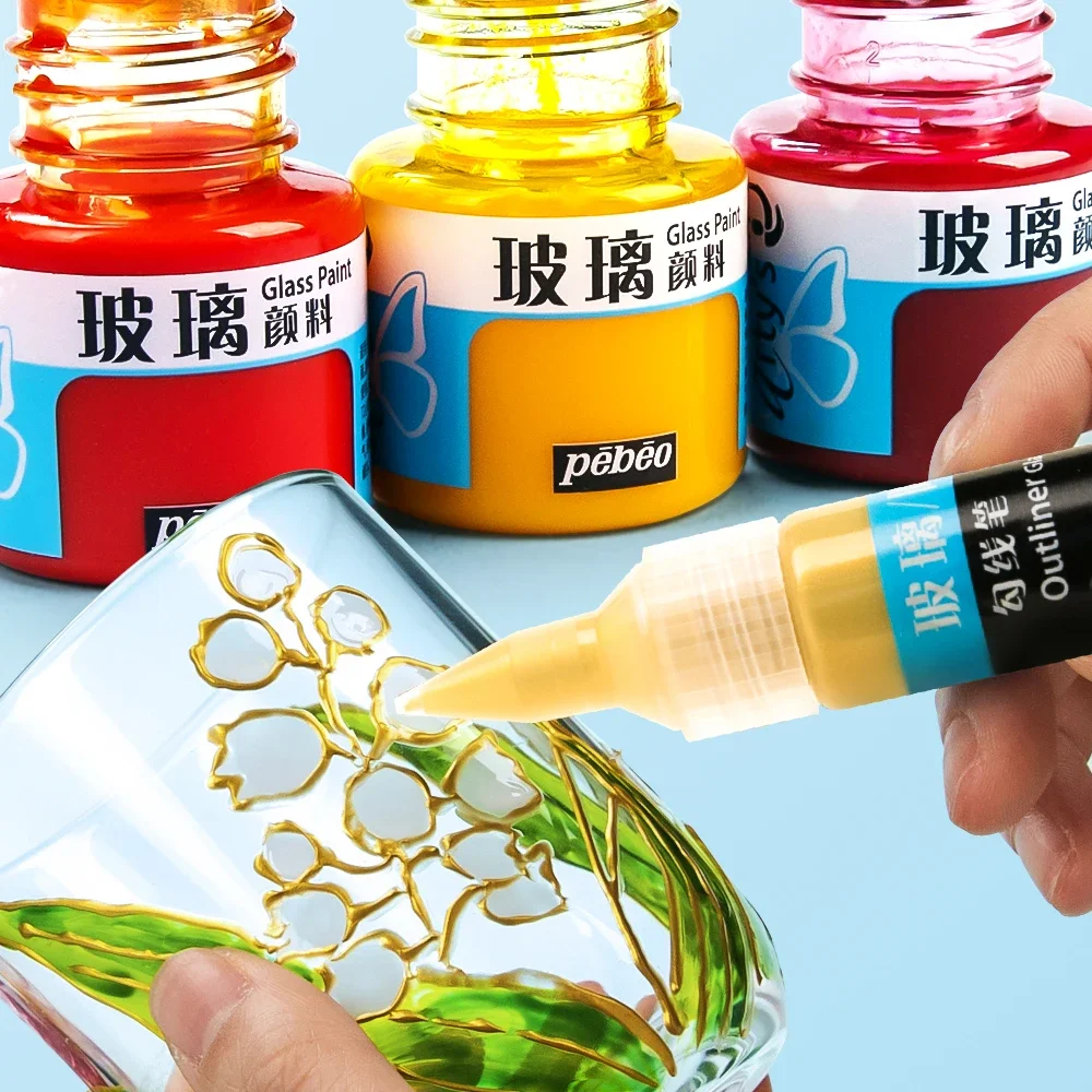 Waterproof Glass Paint 20/25ml - Acrylic Pour Paint บทวิจารณ์และราคา