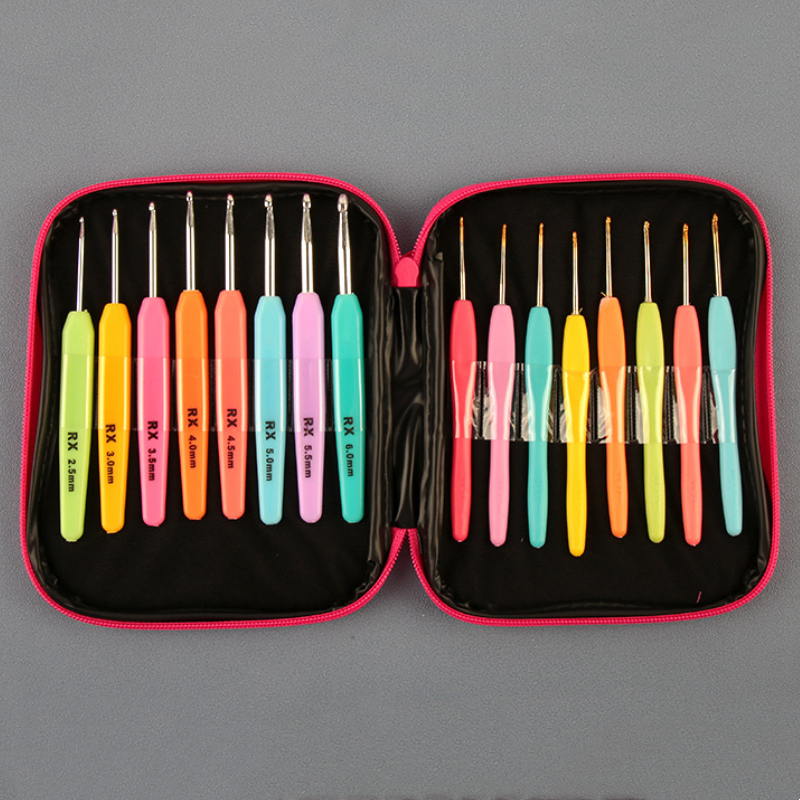 9pcs Crochet Hook Kit 2.5-6cm  - Crochet Hook Set บทวิจารณ์และราคา