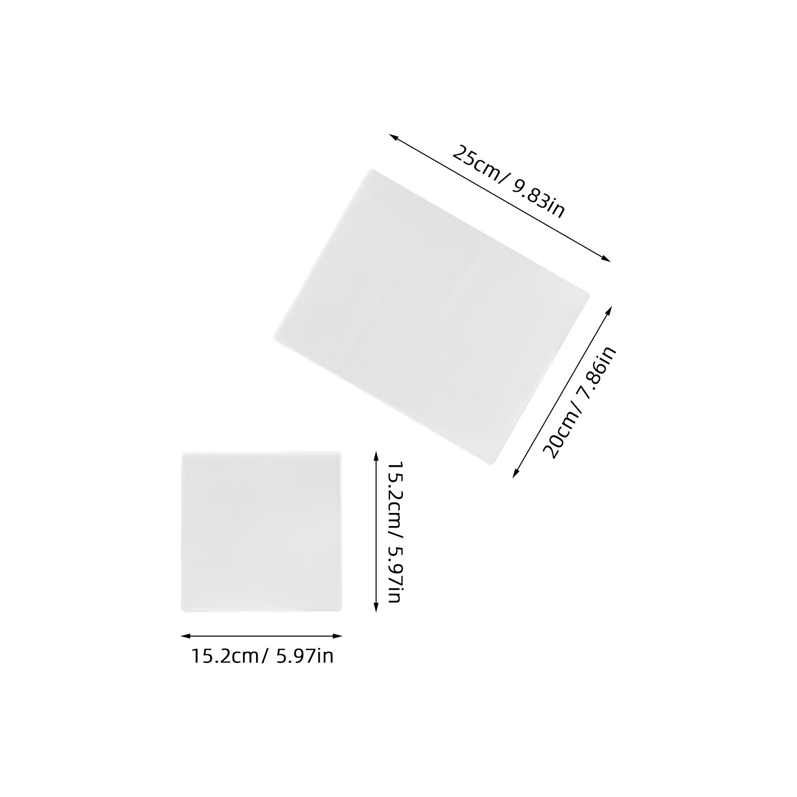 2Pcs Gel Printing Plates Set T - Art Craft Journals บทวิจารณ์และราคา