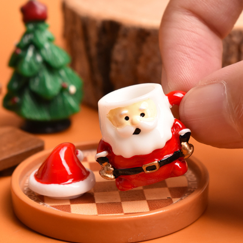 Mini Santa Teacup Ornament - R - Art Craft Activity บทวิจารณ์และราคา