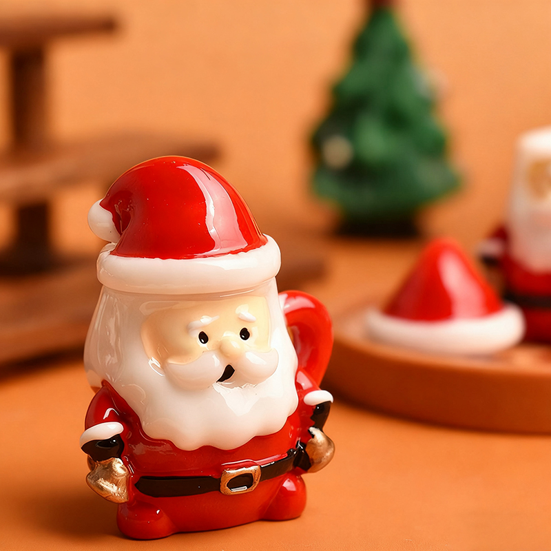 Mini Santa Teacup Ornament - R - Art Craft Activity บทวิจารณ์และราคา