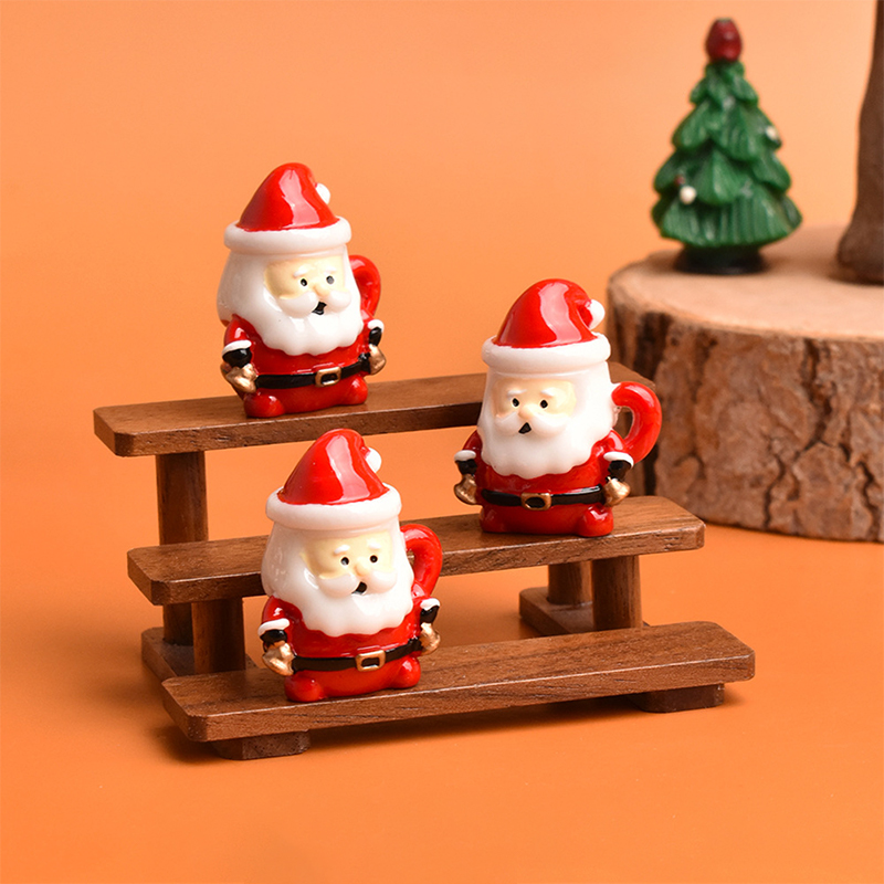 Mini Santa Teacup Ornament - R - Art Craft Activity บทวิจารณ์และราคา