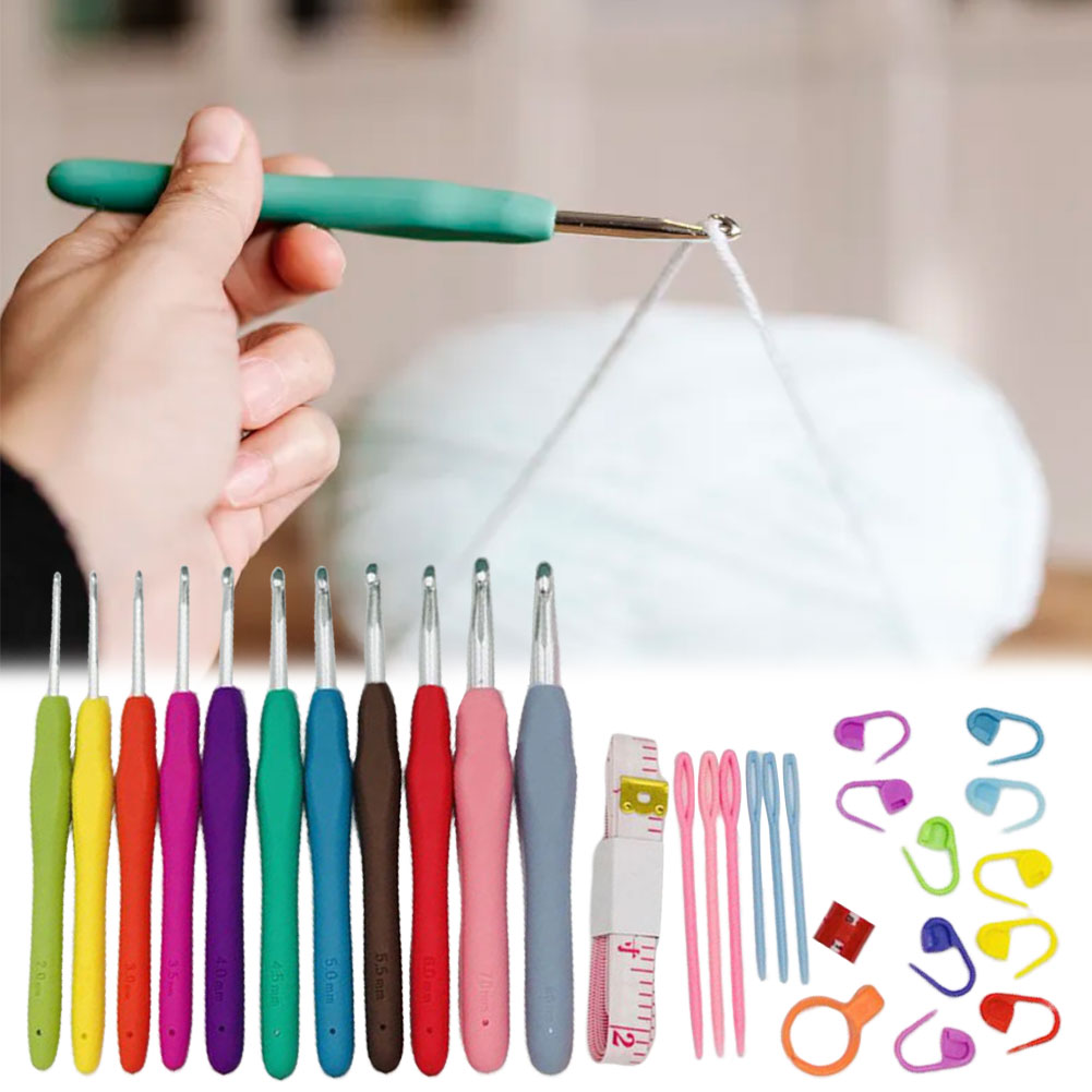 Crochet Hooks Set Blunt Knitti - Crochet Hook Set บทวิจารณ์และราคา