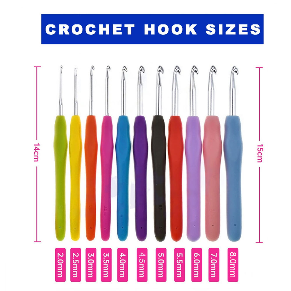 Crochet Hooks Set Blunt Knitti - Crochet Hook Set บทวิจารณ์และราคา