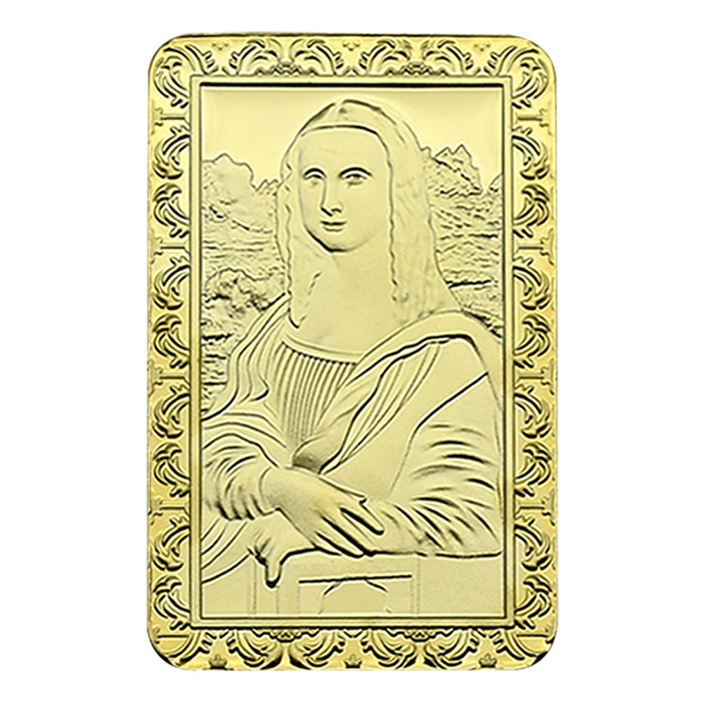 Mona Lisa Gold Bar Da Vinci Me - Art Craft Bar บทวิจารณ์และราคา