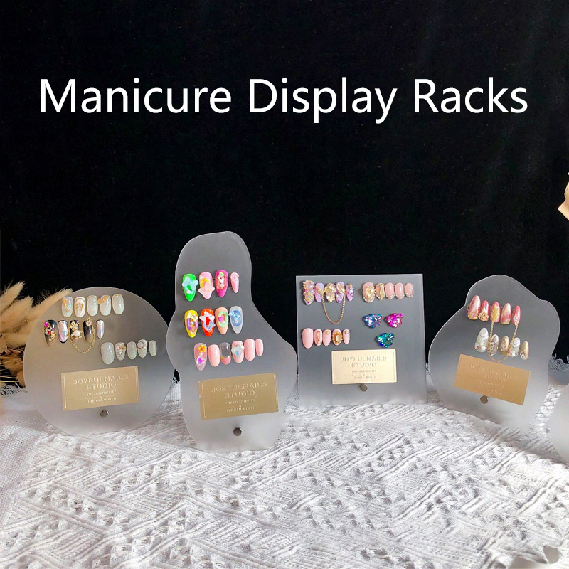 NEW Manicure Display Racks Car - Acrylic Pour Paint บทวิจารณ์และราคา