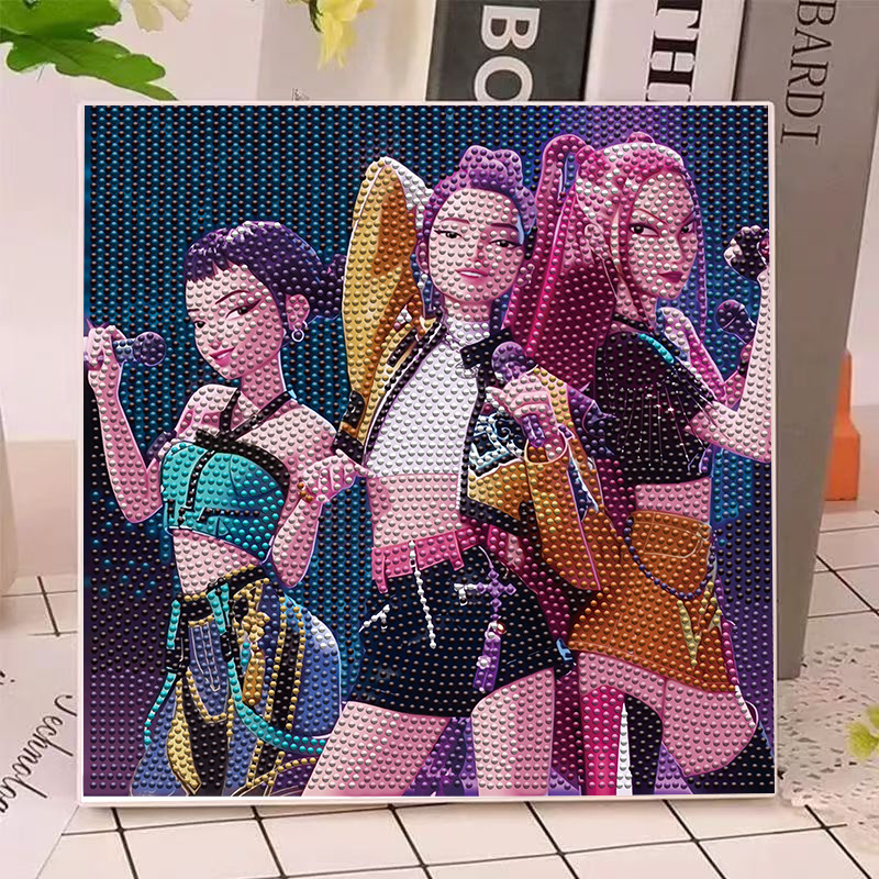 Anime Gilrs Lumi Mila Zoi K-po - Art Craft Activity บทวิจารณ์และราคา