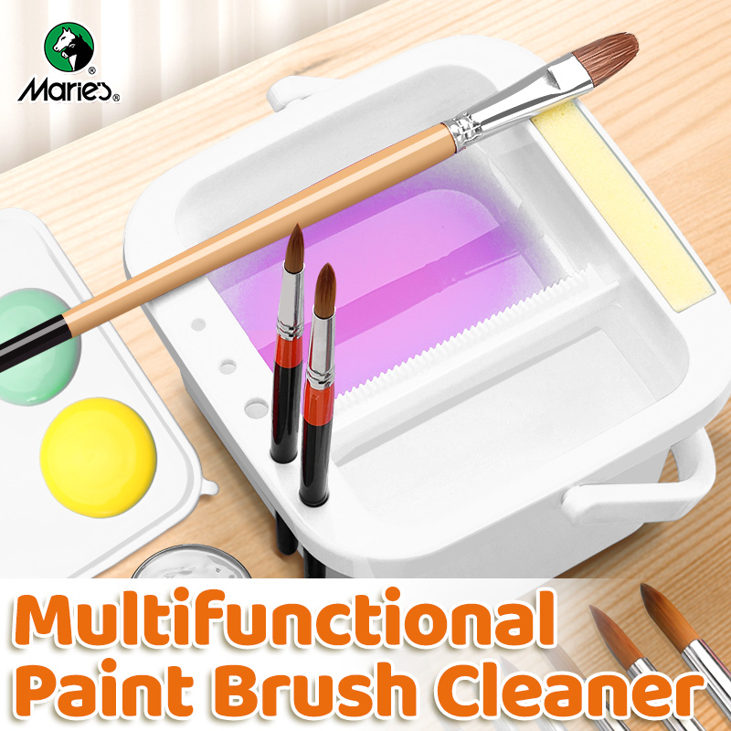 Marie's White Paint Brush Clea - Watercolor Brush Pen บทวิจารณ์และราคา