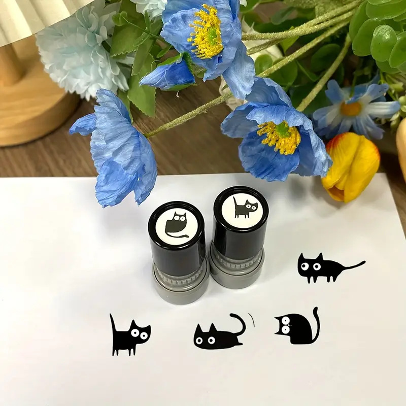Adorable Tilted Neck Black Cat - Art Craft Journals บทวิจารณ์และราคา