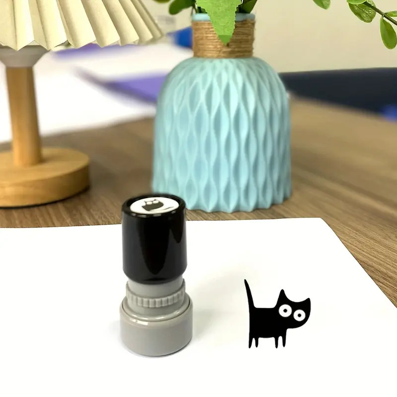 Adorable Tilted Neck Black Cat - Art Craft Journals บทวิจารณ์และราคา