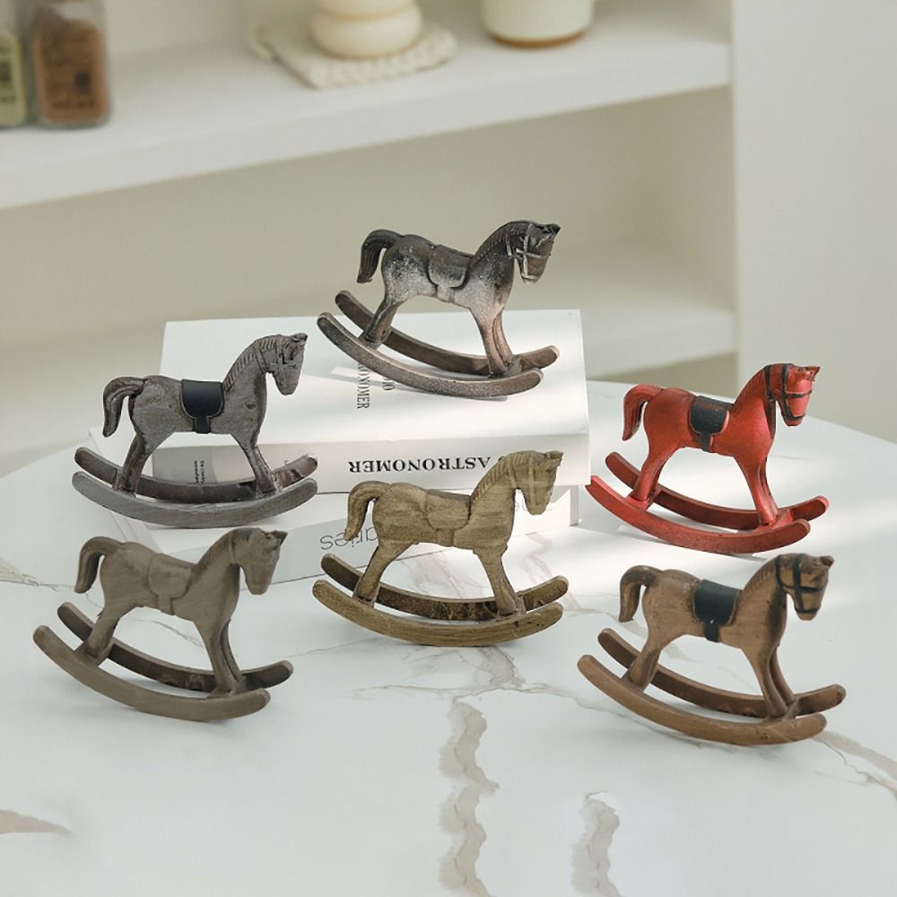 Creative Design Wooden Horse W - Art Craft Horse บทวิจารณ์และราคา