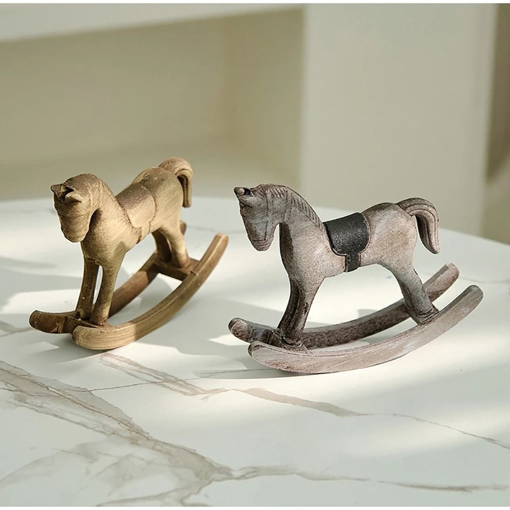 Creative Design Wooden Horse W - Art Craft Horse บทวิจารณ์และราคา