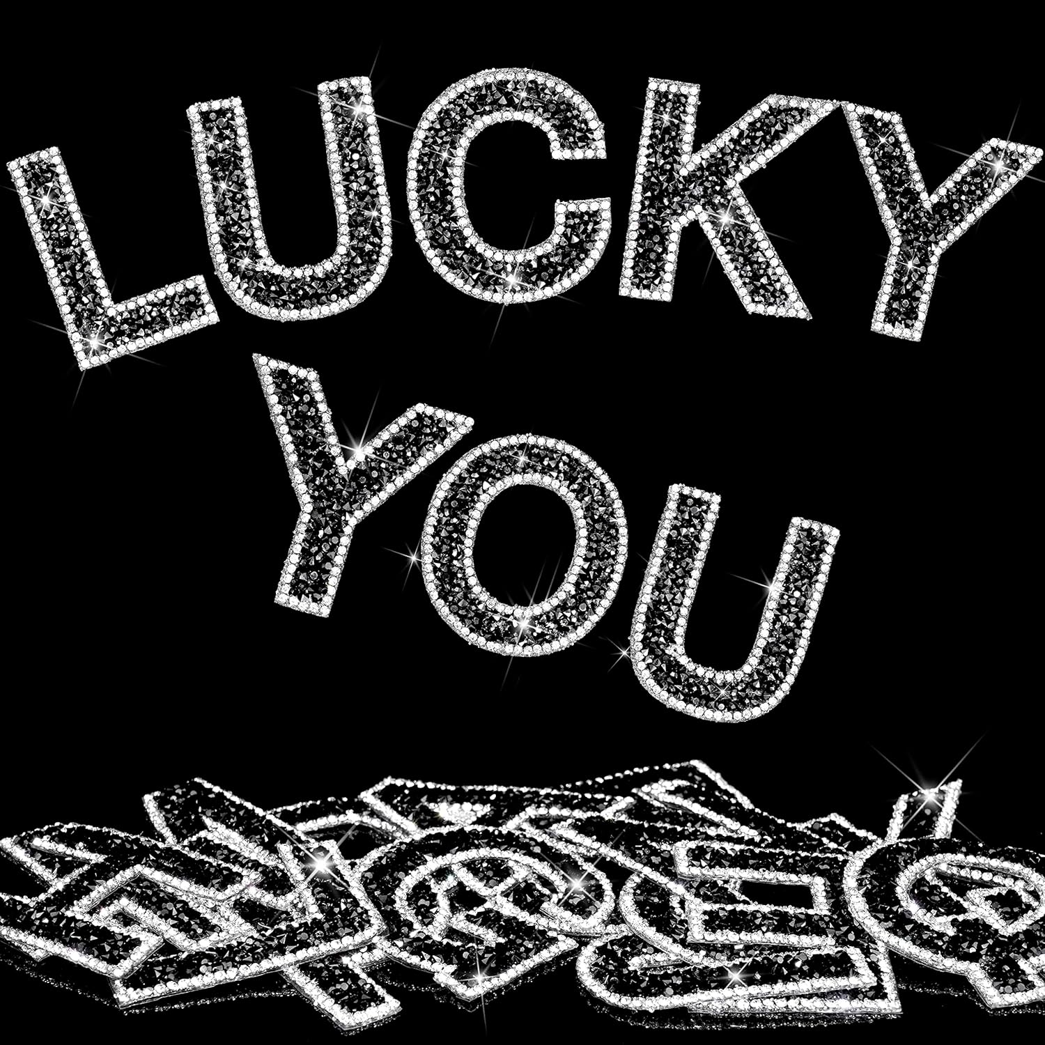 34Pcs Rhinestone Letter Sticke - Art And Craft Letter Z บทวิจารณ์และราคา