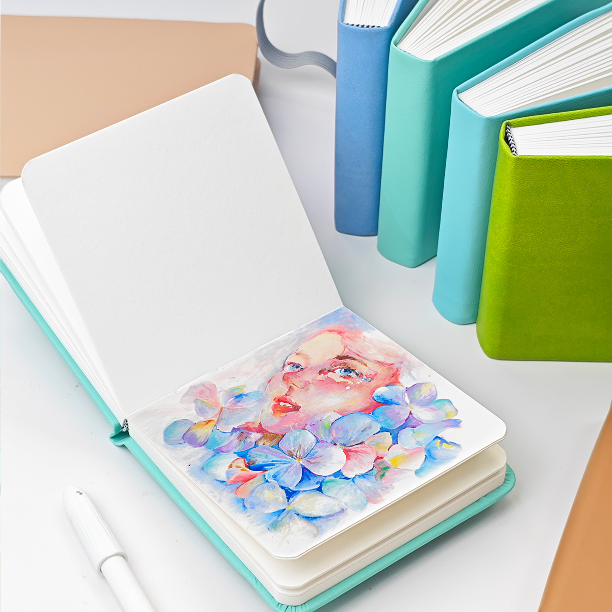 Cotton Watercolor Book/paper 3 - Watercolor Brush Pen บทวิจารณ์และราคา