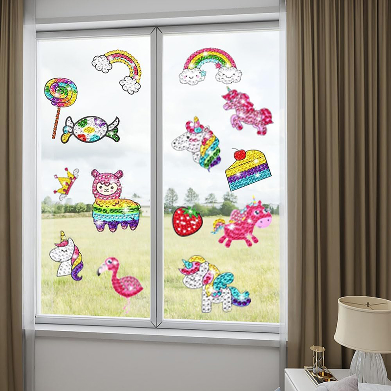 Make Diamond Stickers Kids 5D  - Art Craft Ideas For Kids บทวิจารณ์และราคา