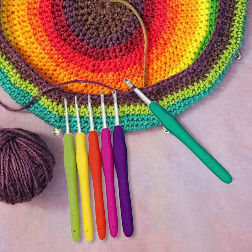 Crochet Hooks Set Yarn Knittin - Crochet Hook Set บทวิจารณ์และราคา