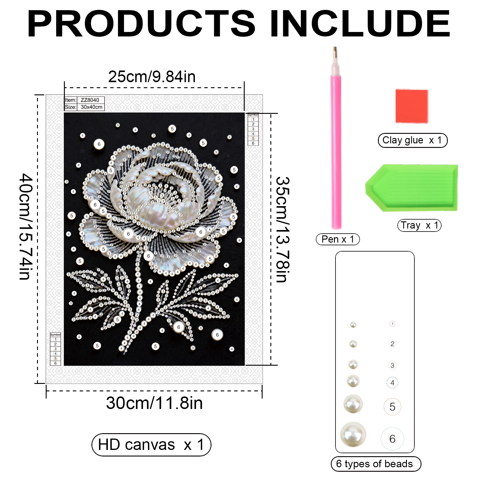 DIY Pearl Diamond Art Painting - Art Y Craft บทวิจารณ์และราคา