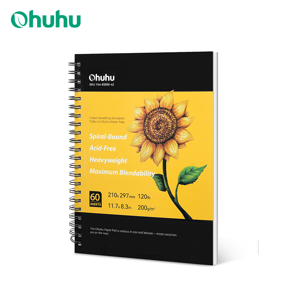 Ohuhu Spiral Bound Marker Pad  - Watercolor Brush Pen บทวิจารณ์และราคา