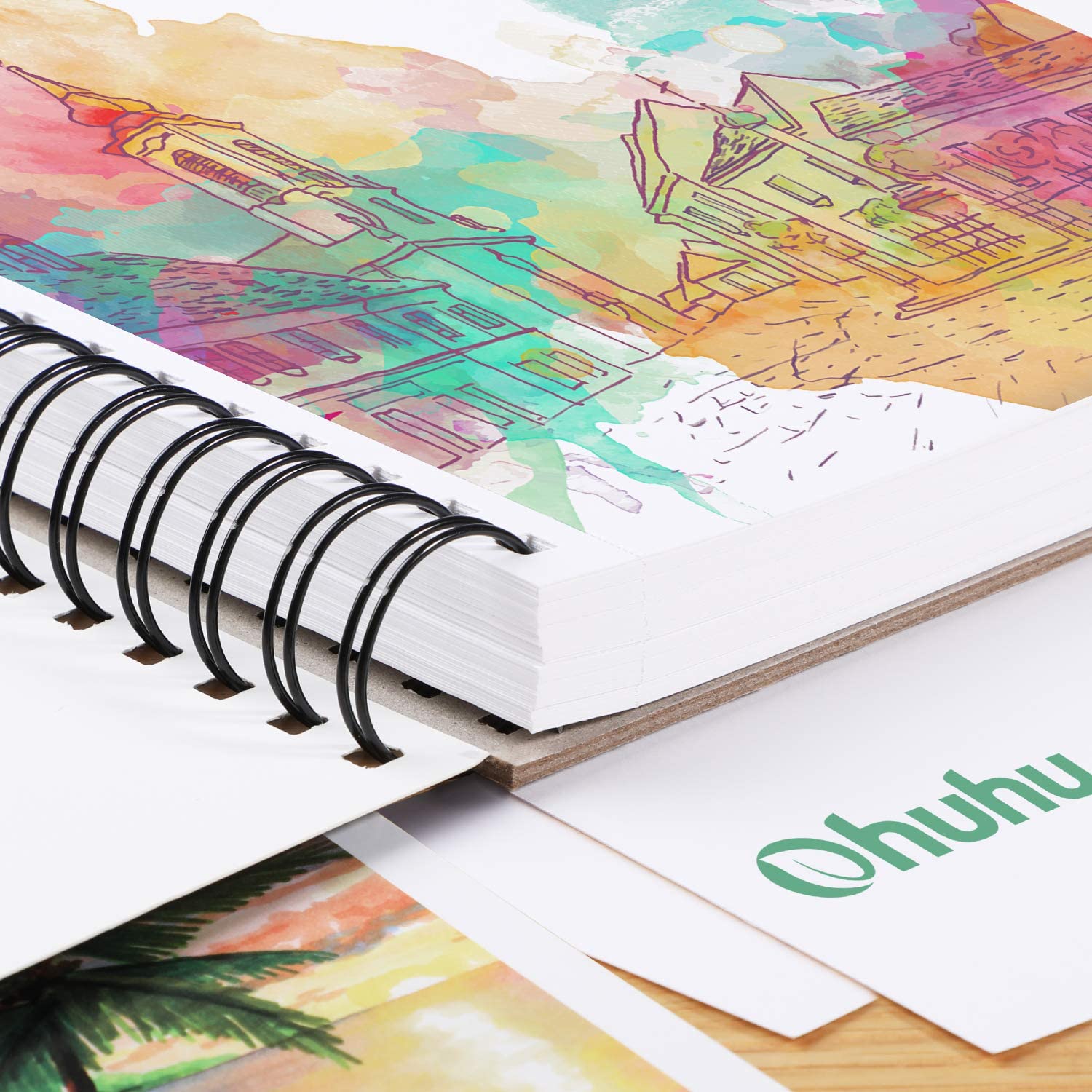 Ohuhu Spiral Bound Marker Pad  - Watercolor Brush Pen บทวิจารณ์และราคา