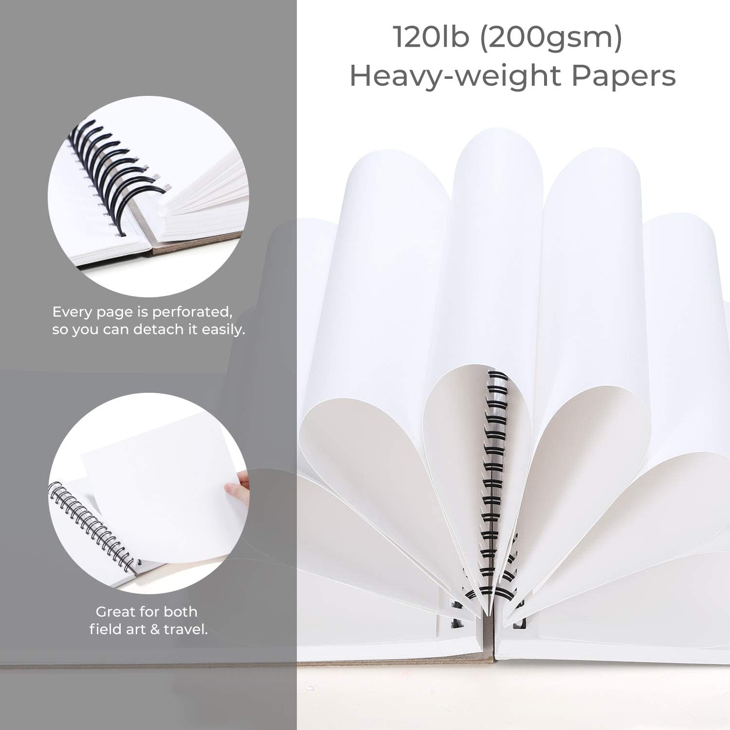 Ohuhu Spiral Bound Marker Pad  - Watercolor Brush Pen บทวิจารณ์และราคา
