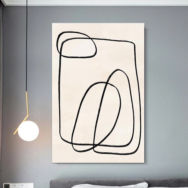 Minimalist Paint Strokes Abstr - Watercolor Brush Pen บทวิจารณ์และราคา