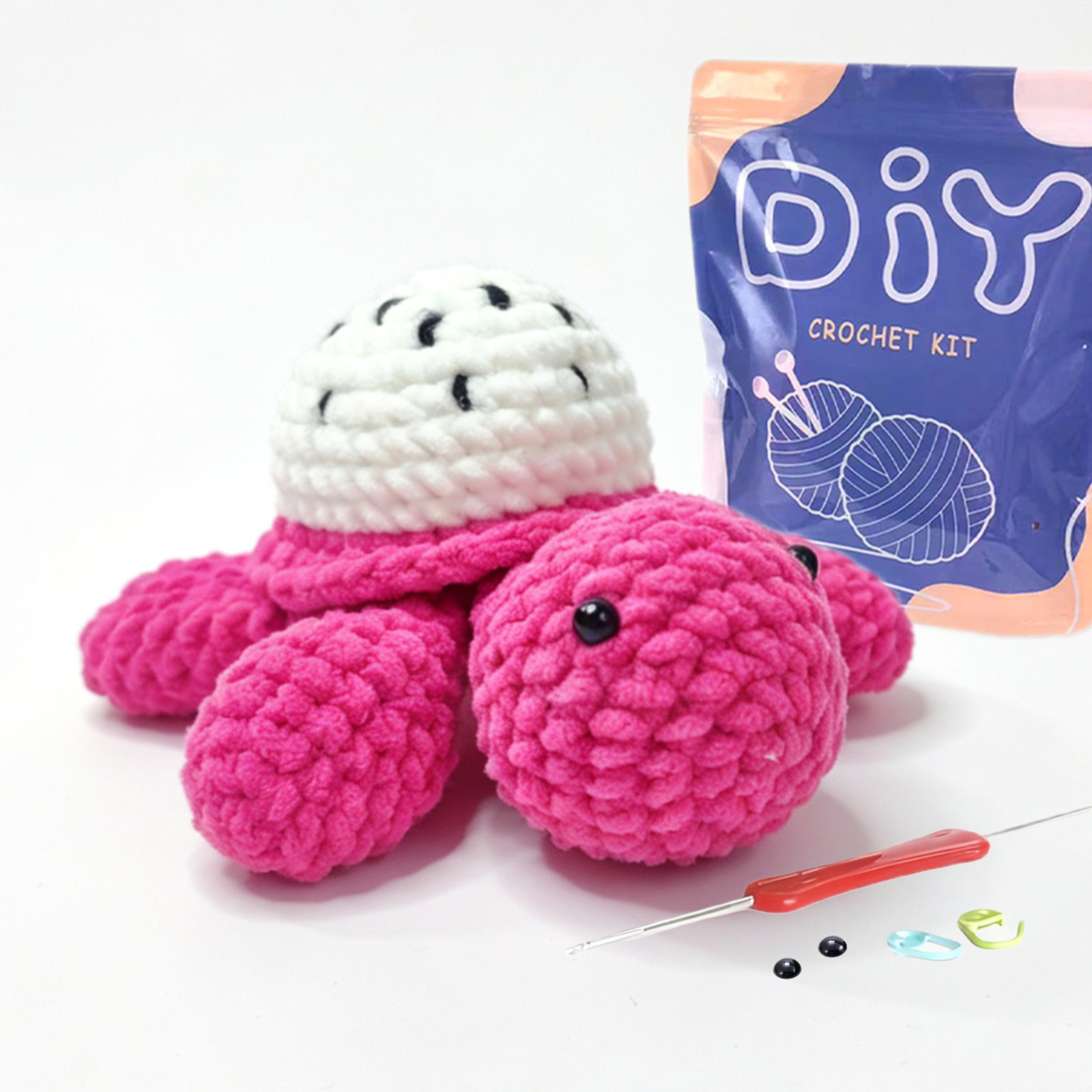 YAMAXIN 1PC Turtle Crochet Kit - Crochet Hook Set บทวิจารณ์และราคา