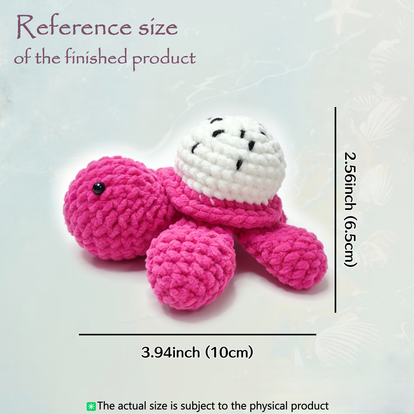 YAMAXIN 1PC Turtle Crochet Kit - Crochet Hook Set บทวิจารณ์และราคา