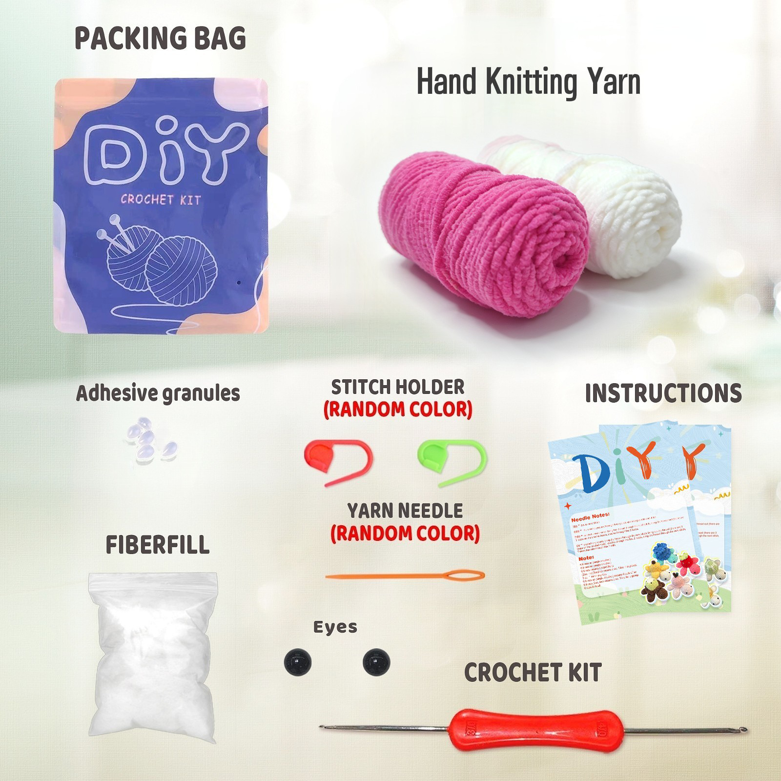 YAMAXIN 1PC Turtle Crochet Kit - Crochet Hook Set บทวิจารณ์และราคา