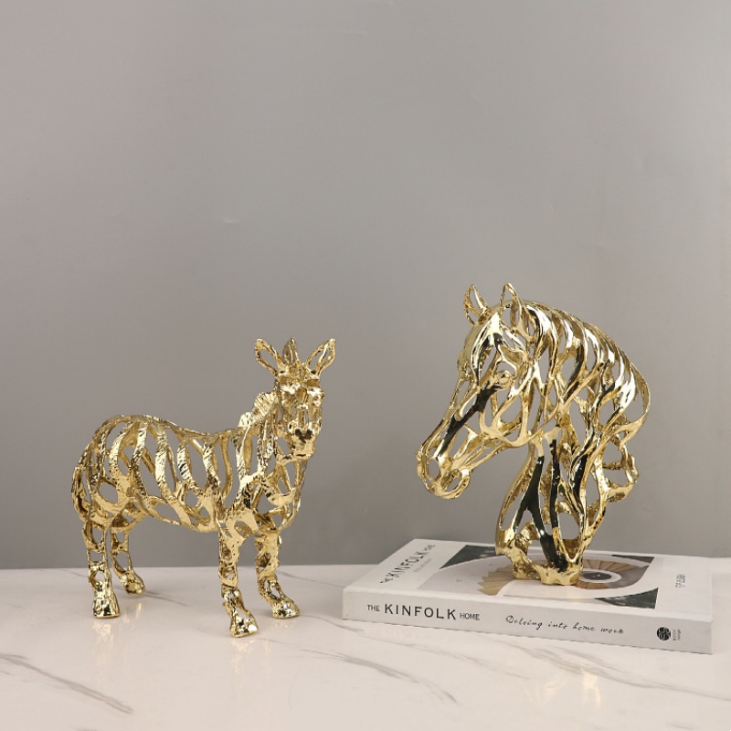 Metal Crafts Artificial Animal - Art Craft Horse บทวิจารณ์และราคา