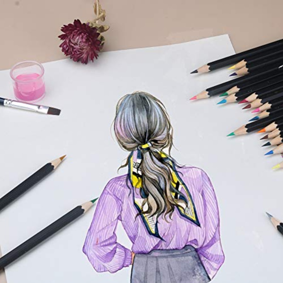 Professional Watercolor Pencil - Colored Pencil Professional บทวิจารณ์และราคา
